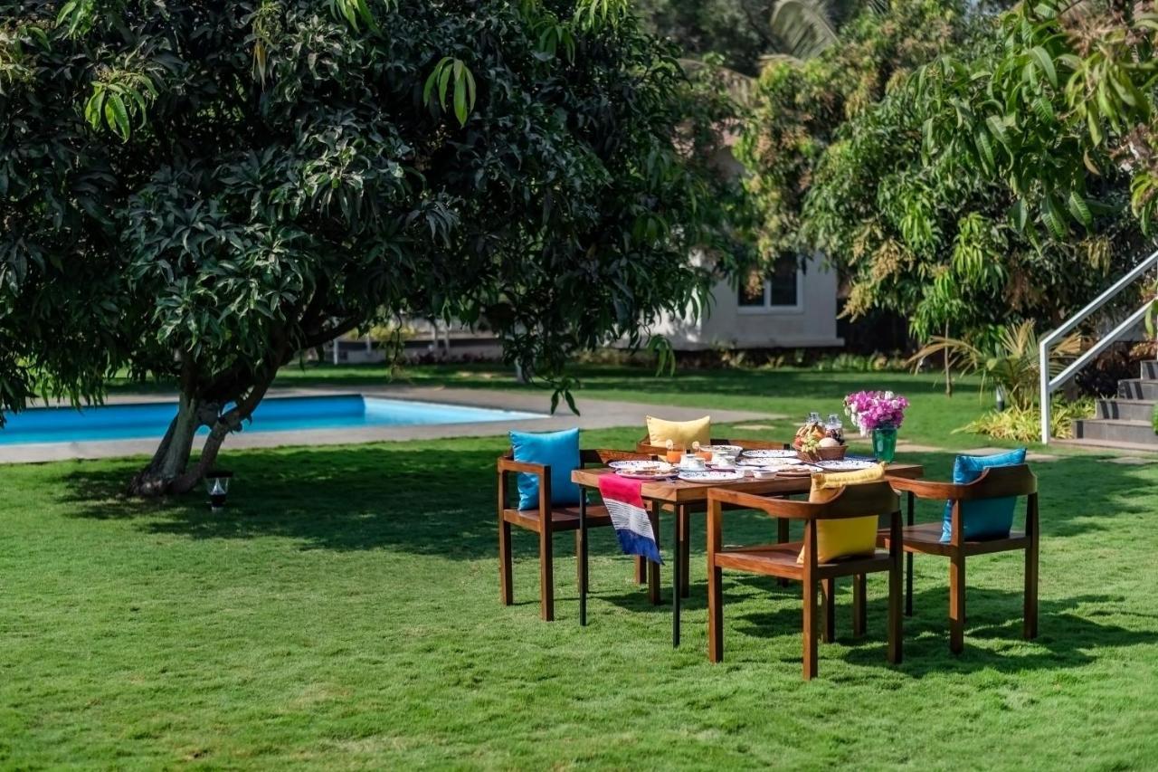 Saffronstays Casa Manga, Karjat - Pet-Friendly Pool Villa Near Nd'S Film World And Saltt Εξωτερικό φωτογραφία